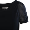 Secondhand Yves Saint Laurent Rive Gauche Black Silk Knit Balloon Dress - '00s