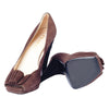 Secondhand Prada Suede Ruffle Embellishment Pumps - '00s