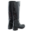 Secondhand Prada Black Patent Leather Boots - '10s