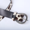Secondhand Prada Pony Hair Leopard Belt-