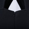 Secondhand Courrèges Black Wool Dress - '00s
