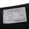 Secondhand Dušan Wool Faux Leather Combo Dress - '00s