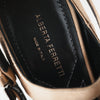 Secondhand Alberta Ferretti Beige Satin Sandals - '10s
