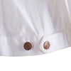 Secondhand Junior Gaultier by Jean Paul Gaultier White Denim Jacket