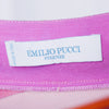 Secondhand Emilio Pucci Multicolored Jersey Flared Sleeve Detailed Short Dress - '00s