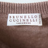 Secondhand Brunello Cucinelli Taupe Cashmere V-Neck Sweater – ’10s
