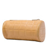 Chanel CC Chocolate Bar Lambskin Barrel Cosmetic Pouch Secondhand