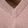 Secondhand Brunello Cucinelli Taupe Cashmere V-Neck Sweater – ’10s