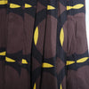 Secondhand Marni Sleeveless Dress Featuring Brown and Yellow Geometric Circle Pattern - '10s