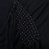 Secondhand Junya Watanabe Comme des Garçons Draped Black Top - '10s