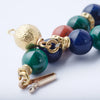 Secondhand Missoni Statement Necklace in 18k Gold and Hardstones - '80s