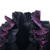 second hand Roberto Capucci Haute Couture Dress with Pleated Ruffles - '70s