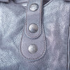 Secondhand Chloé Silver Leather Silverado Satchel - '10s