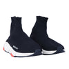 Secondhand Balenciaga Speed Knit Sock Sneakers Black Red - '10s