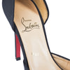 Secondhand Christian Louboutin Satin Bow Accents D'Orsay Pumps - '10s