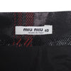 Secondhand Miu Miu Red and Black Tartan Dress - '10s