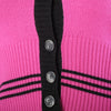 SECOND HAND D&G Dolce & Gabbana Pink & Black Knit Twinset