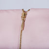 Secondhand Rochas Pink Structured Mini Dress with Floral Embroidery - '10s