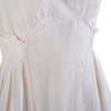 second hand Miu Miu 2007 Silk-Cotton Smocked Waist Midi Dress