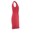 Secondhand Alberta Ferretti Red Midi Dress -'00s