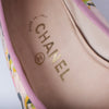 Secondhand Chanel Multicolor Canvas and Patent Leather Cap-Toe Ballet Flats - '00s