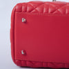 Secondhand Christian Dior Lady Dior Medium Bag Red Lambskin Cannage - '10s