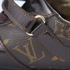 Secondhand Louis Vuitton Globe-Trotter Monogram Canvas & Patent Leather Sneakers - '00s