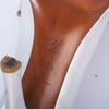 Secondhand Louis Vuitton Silver Matte Metallic Leather Open Toe Heels Rhinestone Shoes - '00s