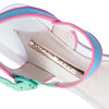 Secondhand Sophia Webster Multicolor Leather and Braided Wedge Sandals- '10s