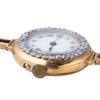 Secondhand Early 20th Century Diamond-Set Bracelet Watch 18K Gold, London Import Marks, circa 1912