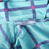 Secondhand Prada Turquoise Check Silk Sleeveless Shirt – '00s