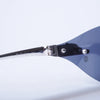 Secondhand Cartier Panthère Rimless Sunglasses – Blue Gradient Lenses, Silver Panther Detail - '00s