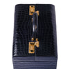 Secondhand Jardin des Sacs Crocodile Leather Beauty Case - '60s