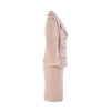 Secondhand Dolce & Gabbana Blush Pink Alpaca Wool Skirt Suit - '90s