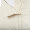 Secondhand Miu Miu Cream Leather Midi Skirt - '90s
