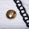 Secondhand Moschino Resort White Gold Chain Skirt - '10s