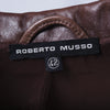 Secondhand Roberto Musso Brown Sheepskin Leather Trench Coat - '00s
