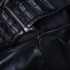 Secondhand Richmond Black Leather Tailored Dress - '10s
