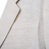 Secondhand Giorgio Armani Beige Textured Blazer - '00s