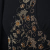Secondhand Goo Woog Black Shiny Stone Dress - '10s