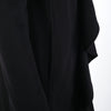 Secondhand Yves Saint Laurent by Tom Ford Runway Ruffle Wool Coat - '00s