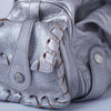Secondhand Chloé Silver Leather Silverado Satchel - '10s