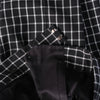 Secondhand Vivienne Westwood Black & White Checked High-Waisted Trousers - '00s