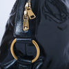 Secondhand Yves Saint Laurent Black Patent Leather Muse Bag -'00s