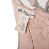 second hand Blumarine Sheer Silk Slip Dress With Floral Appliqué - '90s