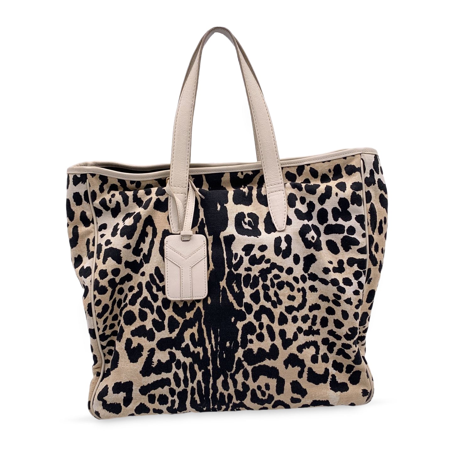 LEOPARD TOTEBAG, Saint Laurent