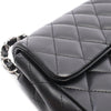 Chanel Classic Lambskin East West Single Flap Secondhand