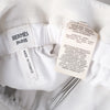 second hand Hermès White Calfskin Leather Paperbag Shorts - '20s