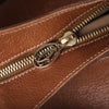 Secondhand Cartier Brown Leather Medium Marcello de Cartier Bag -'10s