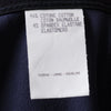 Secondhand Gucci by Tom Ford Blue Skirt with Front Gold Buttons - '00s